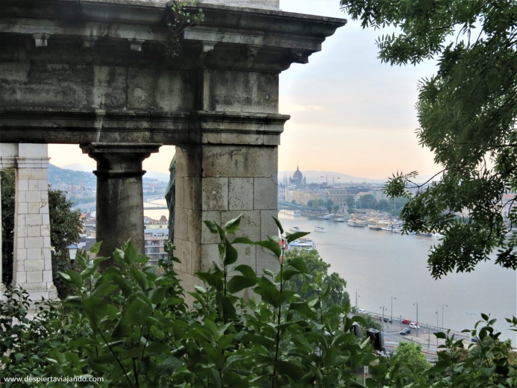 Desde la colina Gellert hacia el Danubio