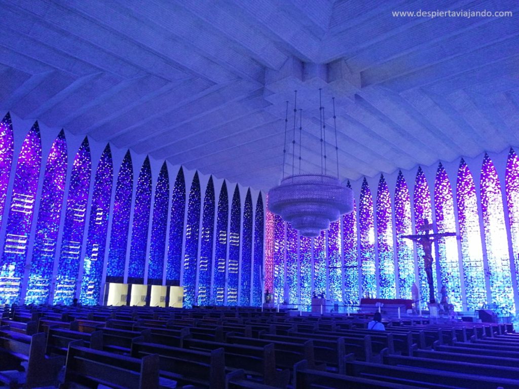 Interior del Santuario Don Bosco Brasilia